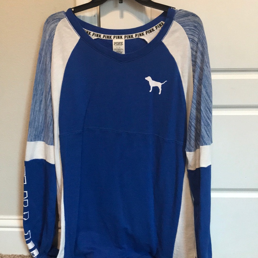 VS pink sweatshirt